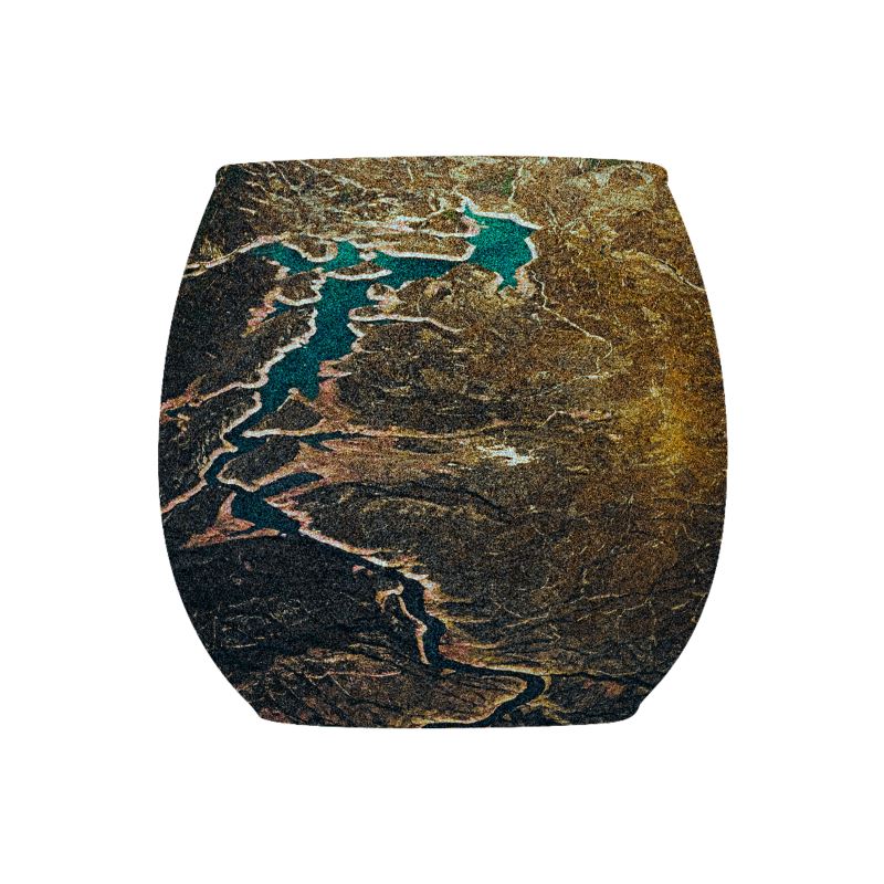 Set of Round Glass Candle Holders - Andalusian Landscapes 2382830_andalusian-glass-tea-light-candle-holder---the-river_1