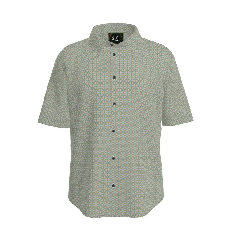 Flower of Life Short Sleeve Shirt – Sacred Pattern for Everyday Flow 2424337_0_3d