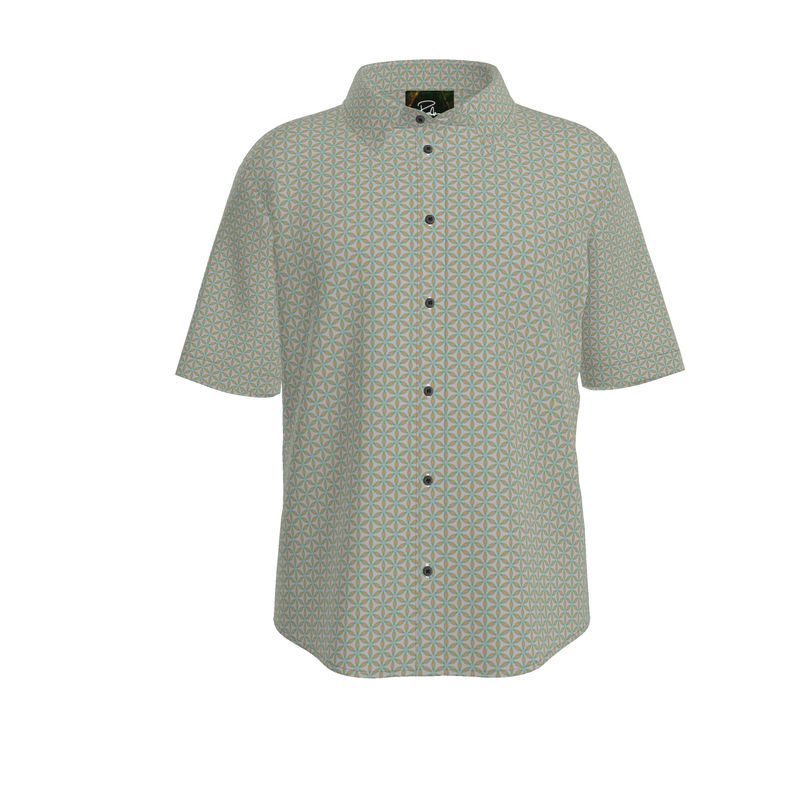 Flower of Life Short Sleeve Shirt – Sacred Pattern for Everyday Flow 2424337_1_3d