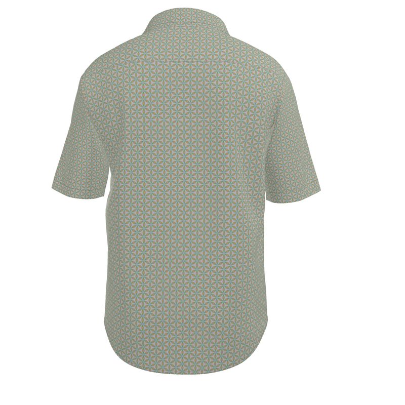 Flower of Life Short Sleeve Shirt – Sacred Pattern for Everyday Flow 2424337_2_3d