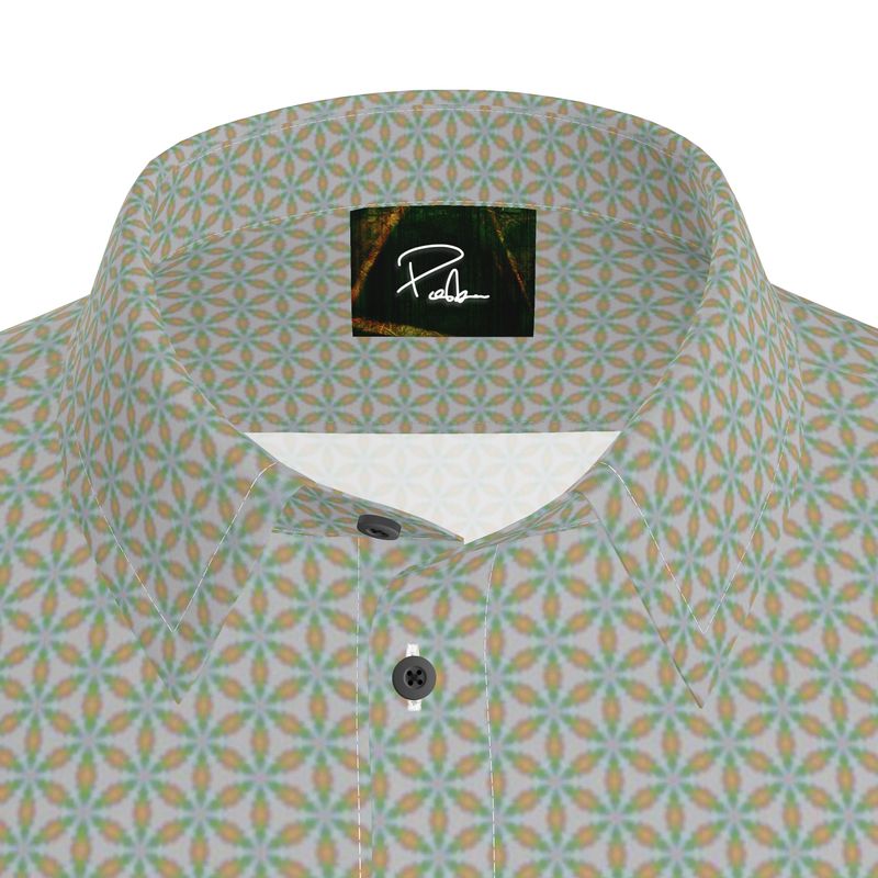 Flower of Life Short Sleeve Shirt – Sacred Pattern for Everyday Flow 2424337_5_3d