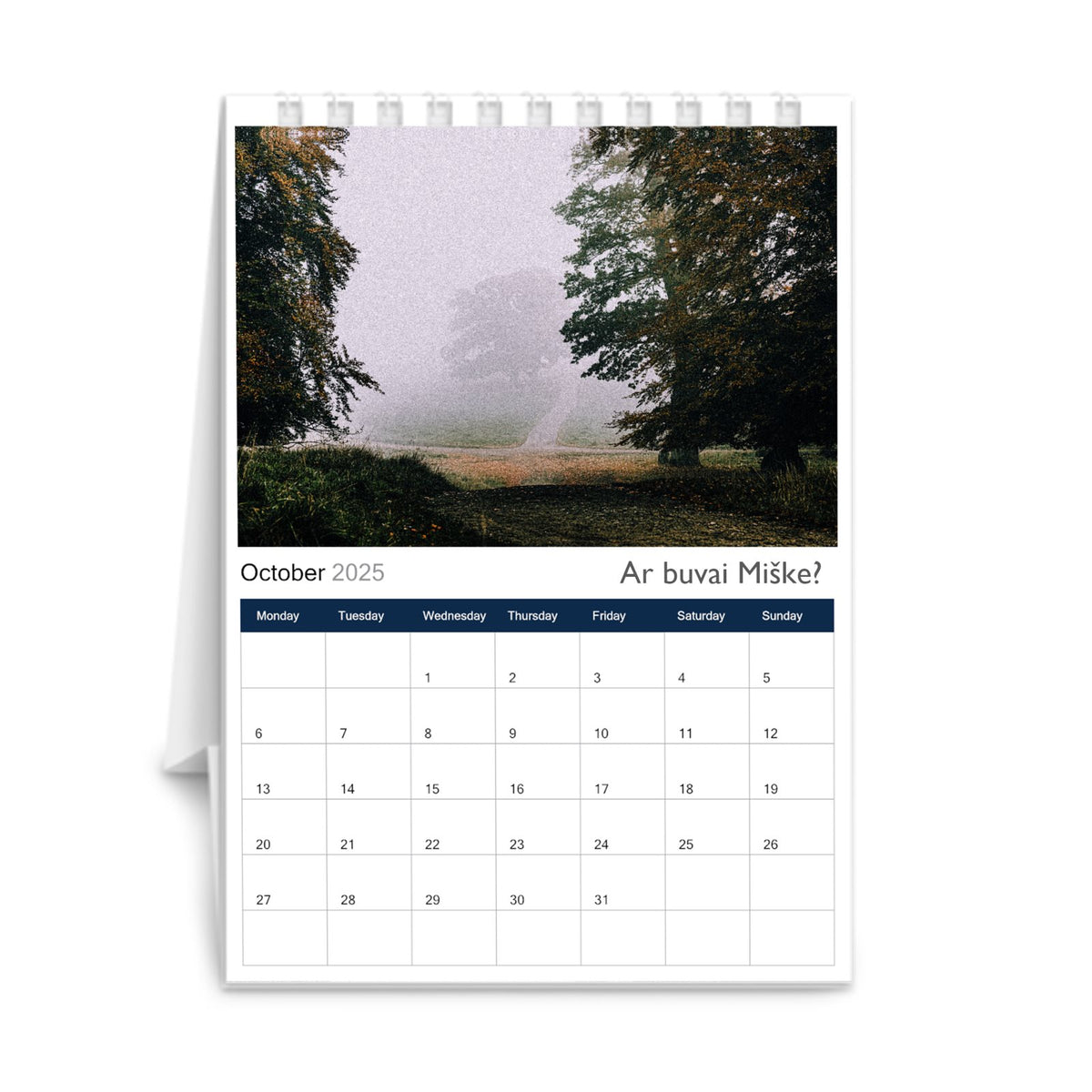 2025 Inspirarional Desk Calendar