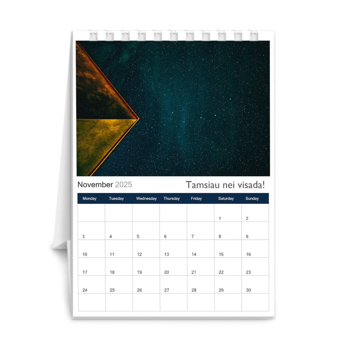 2025 Inspirarional Desk Calendar